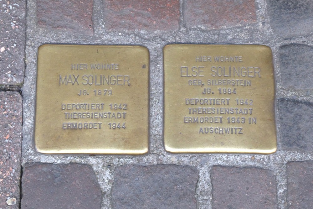 Stolpersteine Frohsinnstraße 17