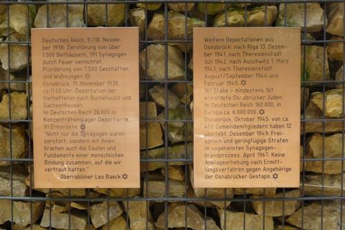 Jewish Memorial Osnabrck #3