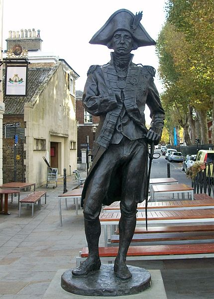 Standbeeld van Admiraal Horatio Nelson #1
