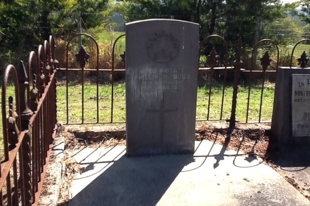 Commonwealth War Grave Lower Mount Hicks Cemetery