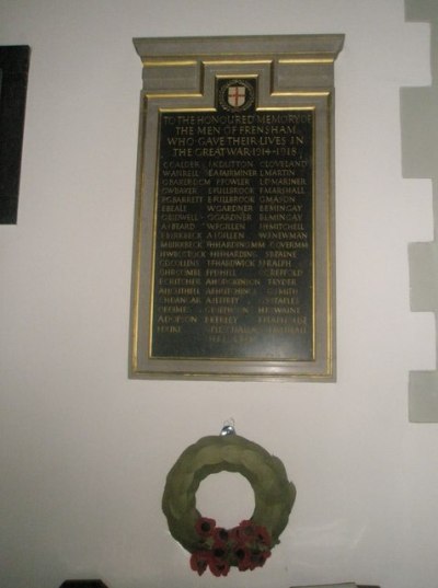 War Memorial St Mary Church #2