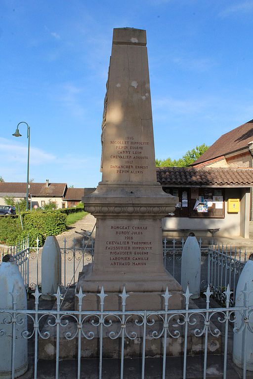 Oorlogsmonument Vescours #1