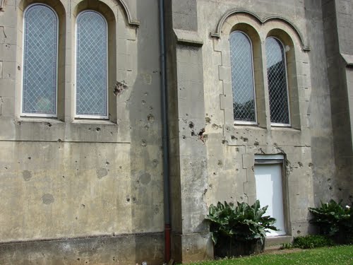 Bullet Impacts Couvent du Carmel