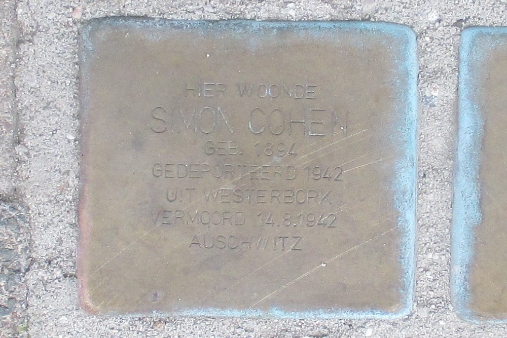 Stolpersteine Stationsstraat 28 #2