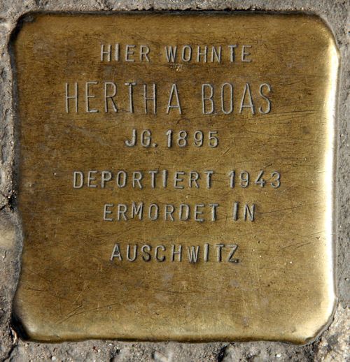 Stolpersteine Bckhstrae 49 #4