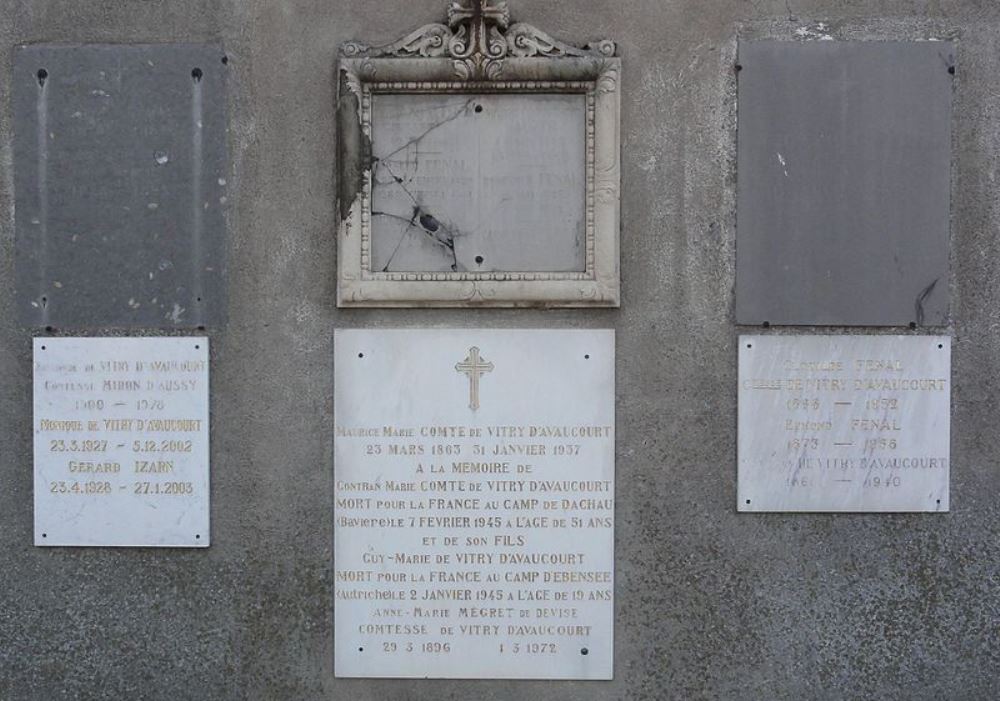 Memorial Members Vitry D’Avaucourt Family