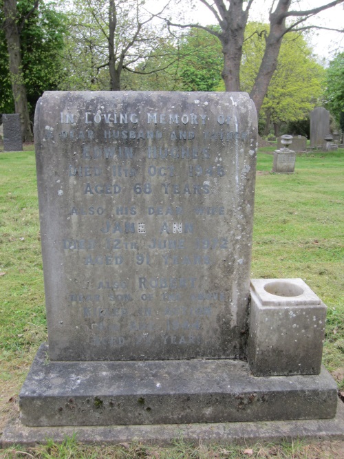 Herdenkingsteksten Thornaby Cemetery #2