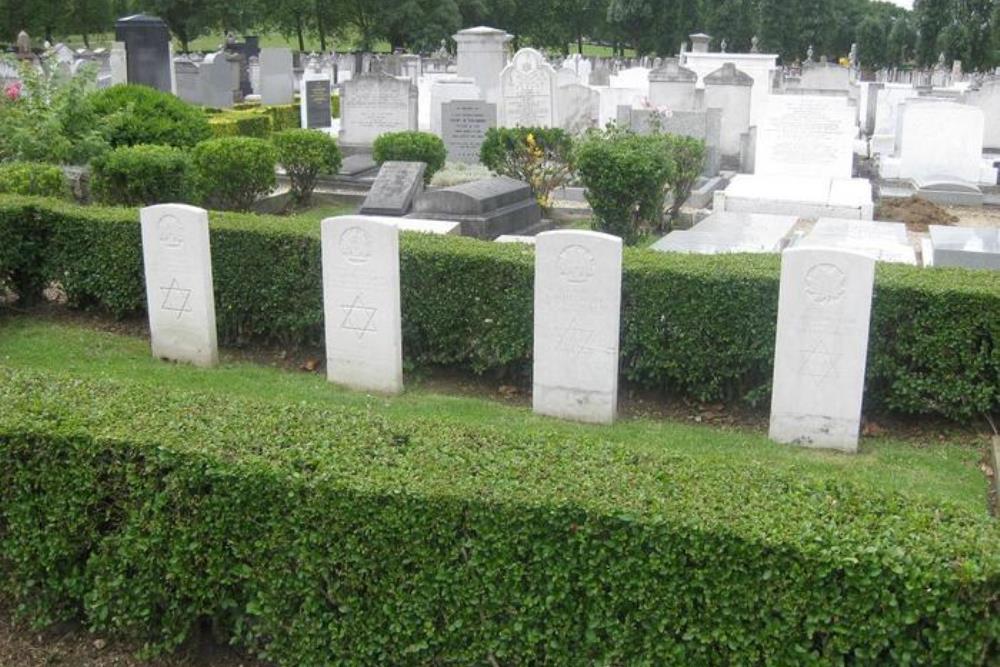 Commonwealth War Graves Willesden Jewish Cemetery