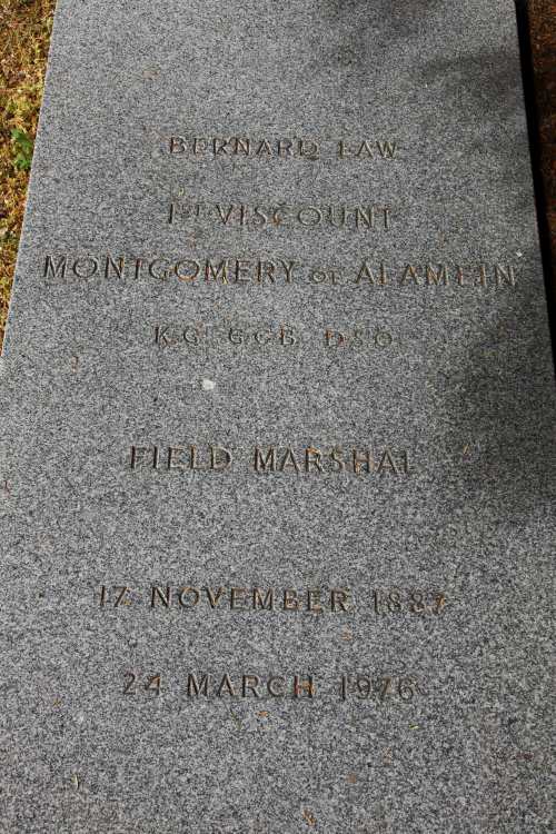 Grave Bernard Montgomery Binsted #3