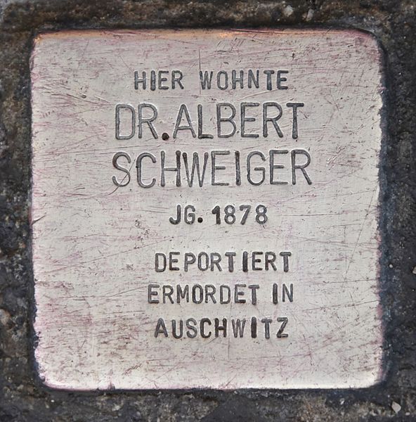 Stumbling Stones Enzersdorfer Straße 6 #1