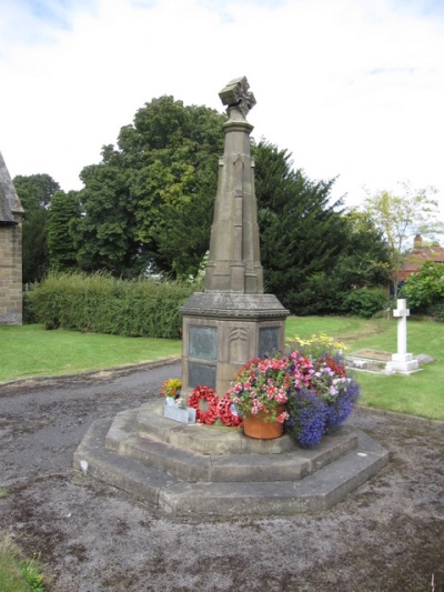 Oorlogsmonument Rossett #1