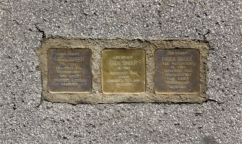 Stolpersteine Franz-Josef-Strae 9 #1