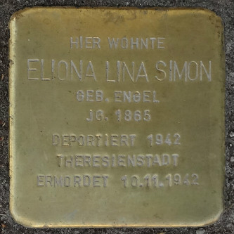 Stolpersteine Gieener Strae 22 #1