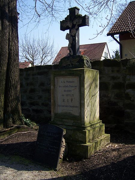 French Plot Franco-Prussian War 2. Friedhof #1