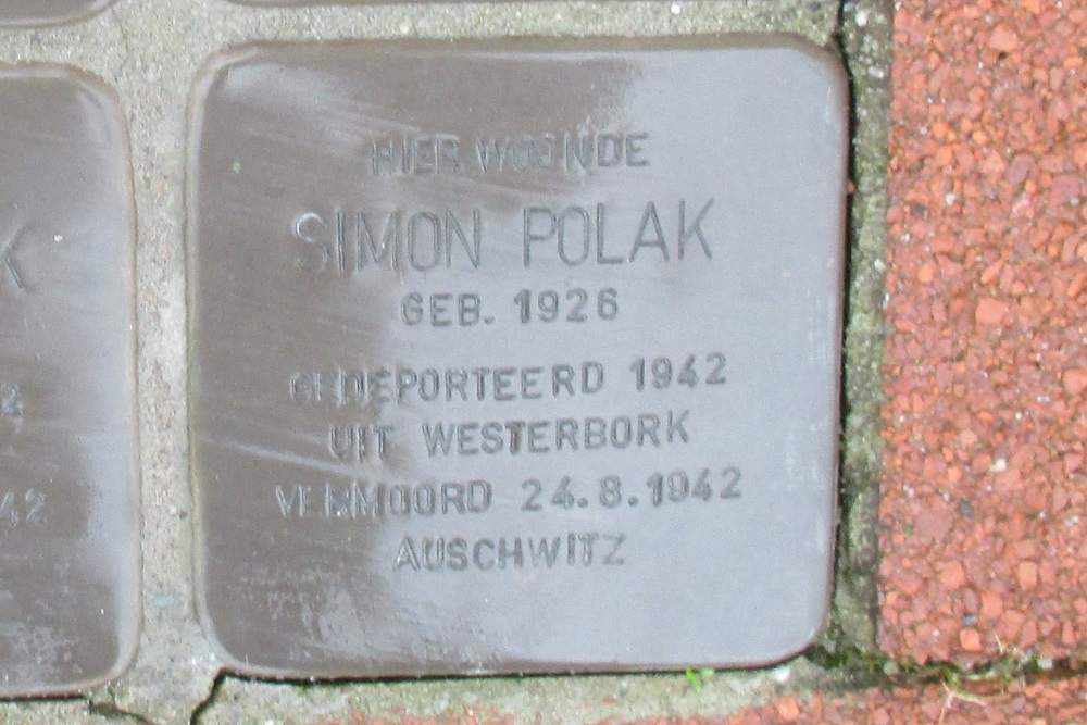 Stolpersteine Paul Krugerstraat 8 #4
