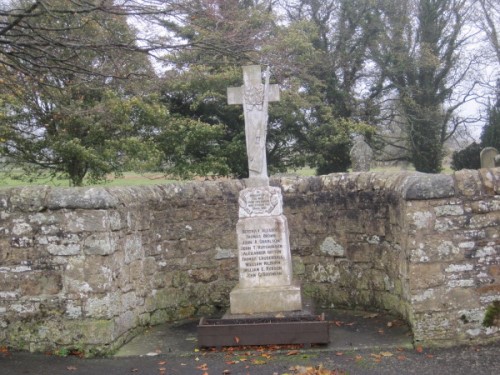 Oorlogsmonument Birtley