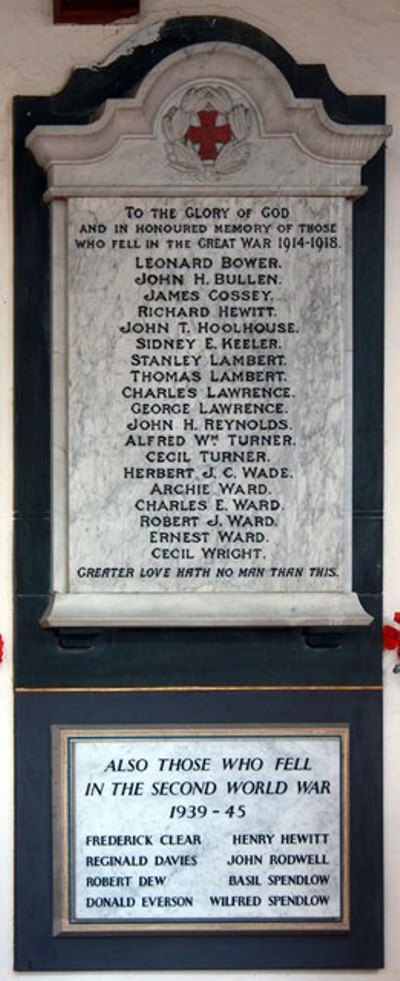 War Memorial St. Mary Church Roughton #2