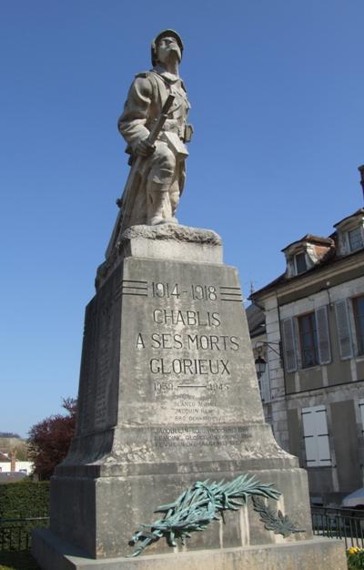 Oorlogsmonument Chablis