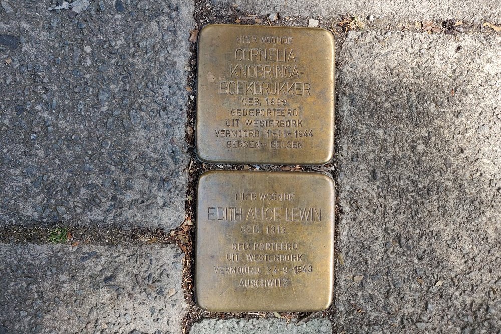 Stolpersteine Churchill-laan 264-hs (voorheen Noorder Amstellaan 264)