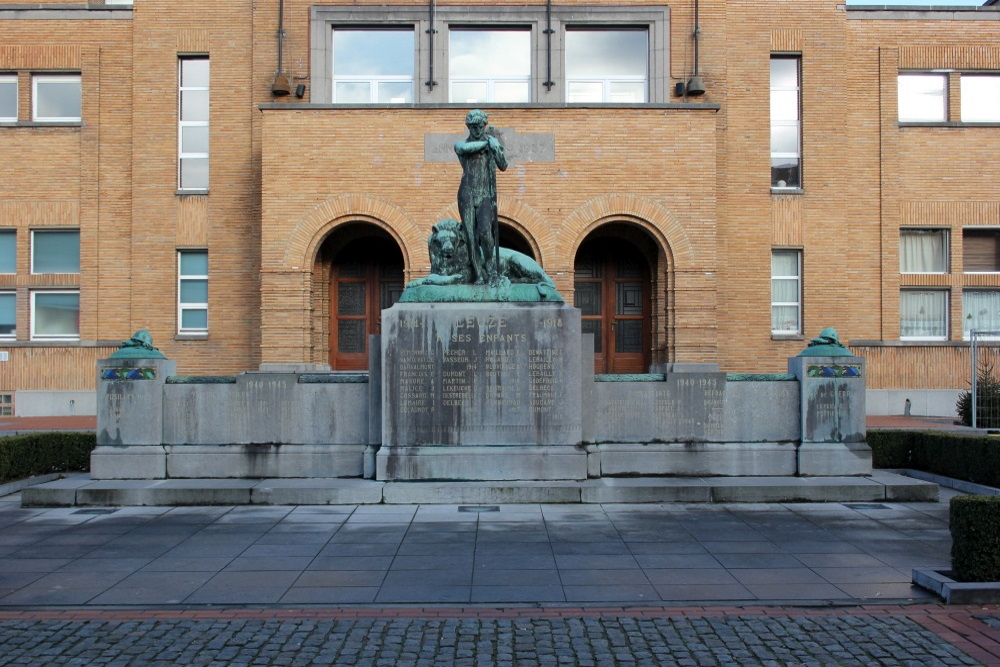 Oorlogsmonument Leuze	