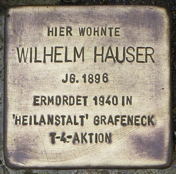 Stumbling Stone Pforzheimer Straße 42