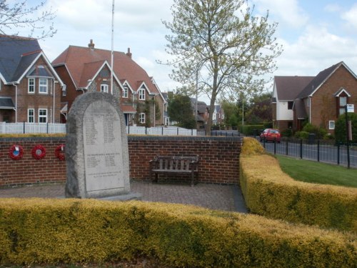 Oorlogsmonument Lytchett Matravers #1