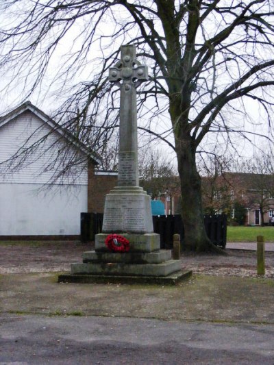 Oorlogsmonument Earsham