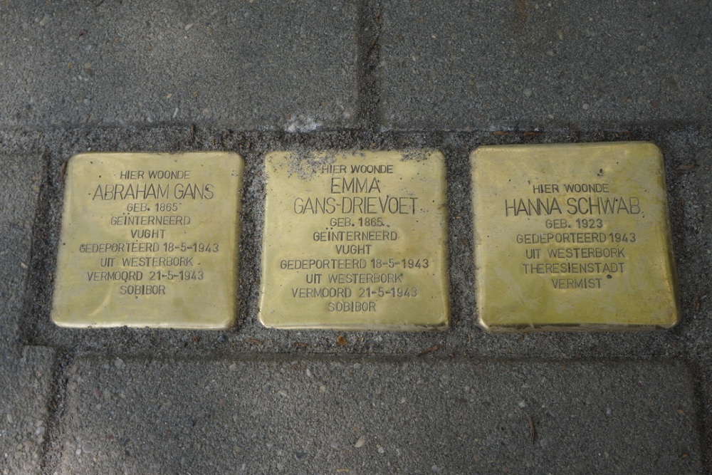 Stolpersteine Stationsstraat 6