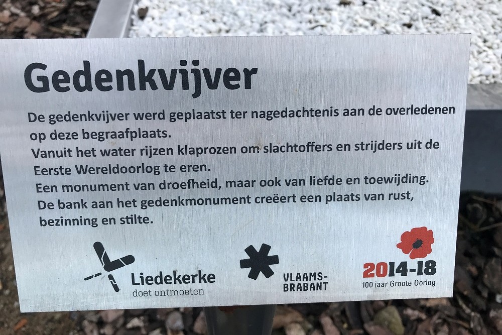 Gedenkvijver Liedekerke #2