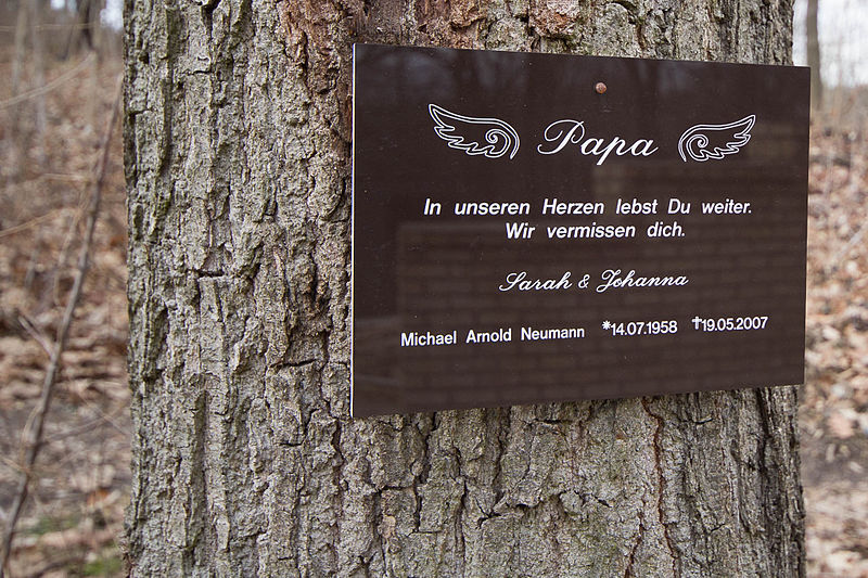 Private Memorials Wald der Erinnerung #1