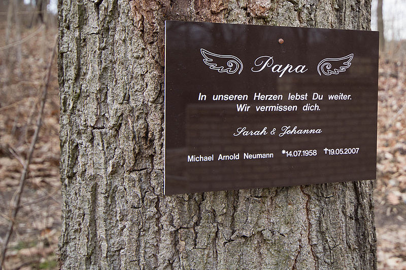 Privé-monumenten Wald der Erinnerung #1