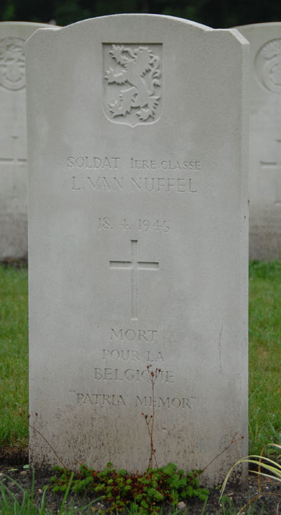 Belgian War Graves War Cemetery Jonkerbos
