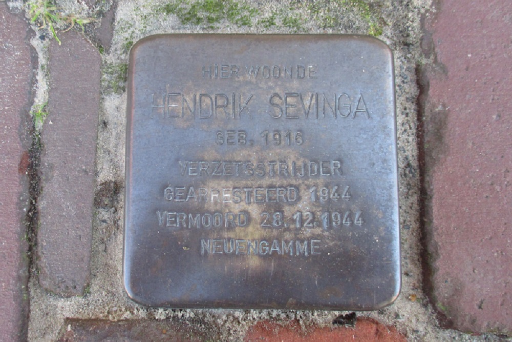 Stolperstein Hekstraat 6