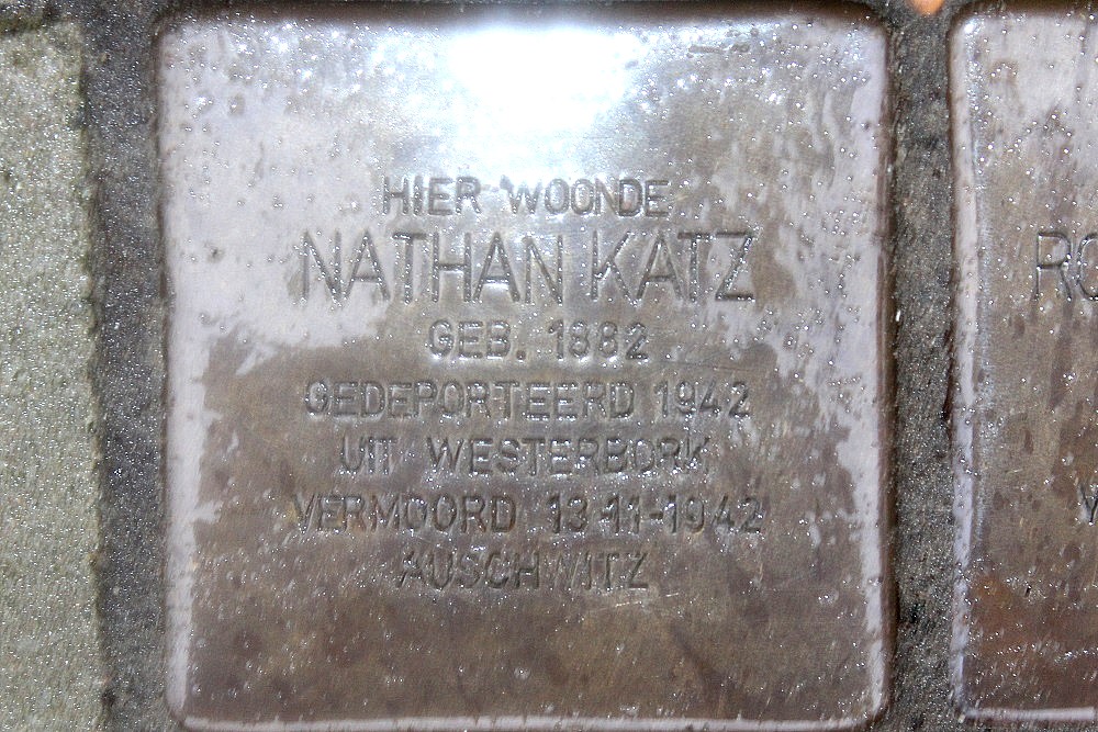 Stolpersteine Rubensstraat 38 #2