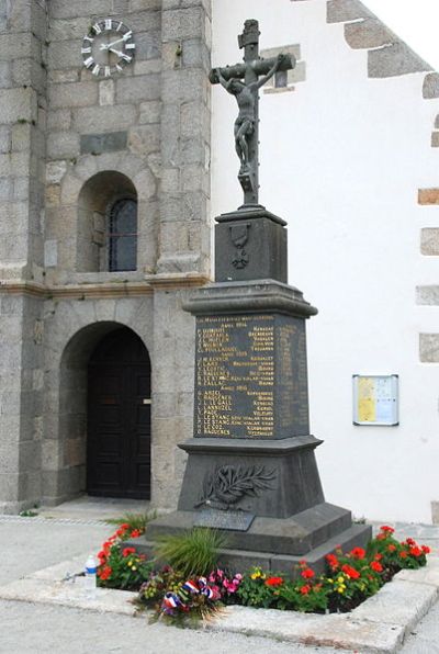 Oorlogsmonument Locmaria-Plouzan