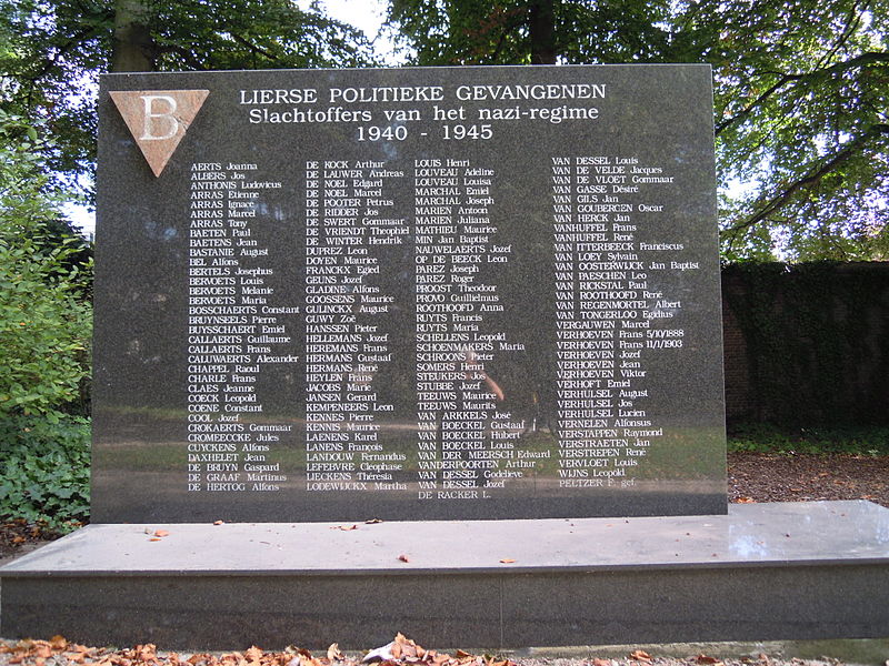 Monument Politieke Gevangenen Lier #1