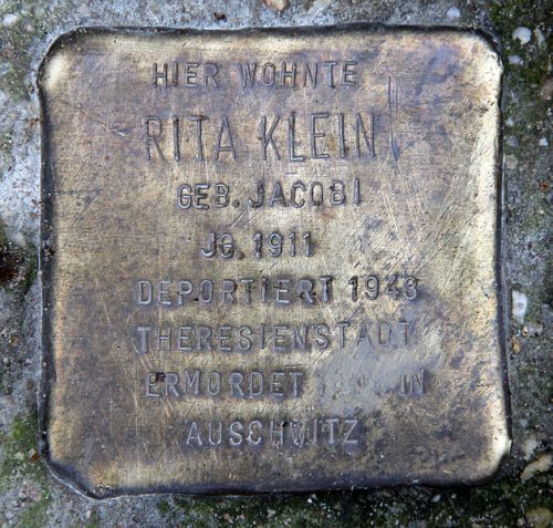 Stolpersteine Essener Strae 20 #5