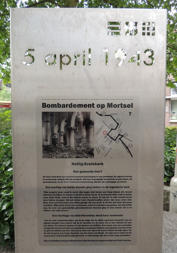 Panel 7 Mortsel Bombing 5 April 1943 #2