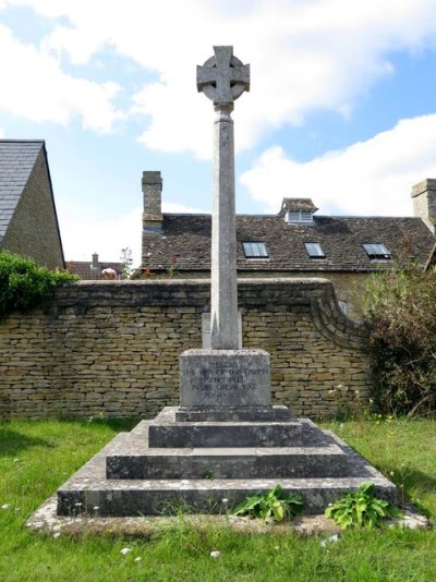 Oorlogsmonument Kirtlington