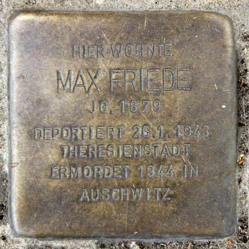 Stumbling Stones Aachener Straße 4 #2