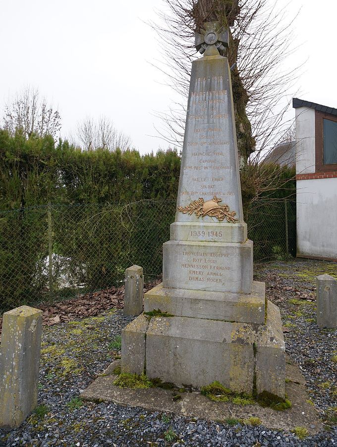 Oorlogsmonument Marfontaine