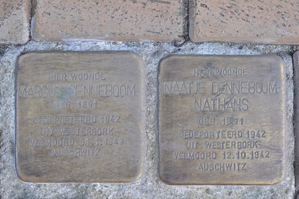 Stolpersteine Marktstraat 19 #2