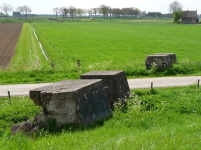 German Tank Barrier Lage Zwaluwe