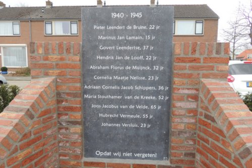 Monument Burgerslachtoffers Kamperland #2