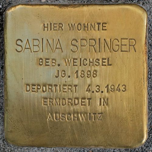 Stolperstein Kollwitzstrae 22 #1