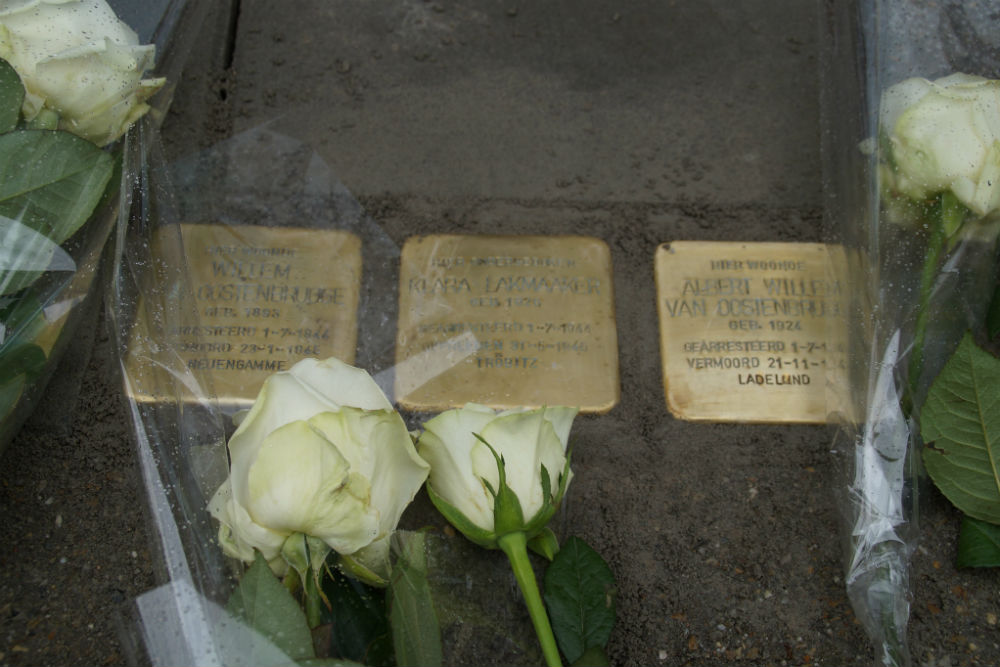 Stolpersteine Lijnbaanstraat 4 (vroeger Tuinstraat 204a) #1