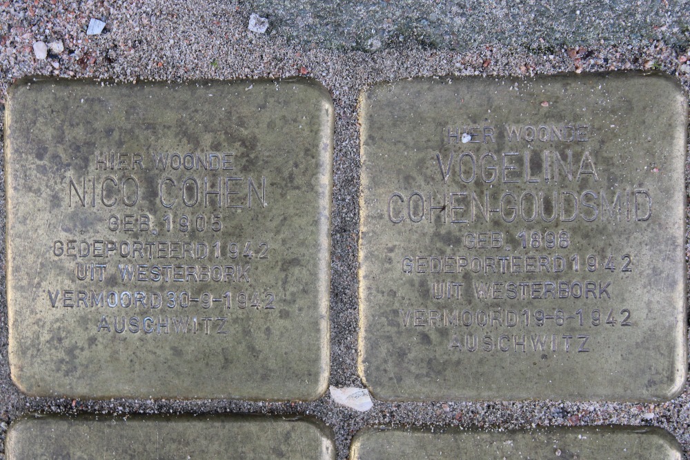 Stolpersteine Van Gaesbekestraat 61 #2