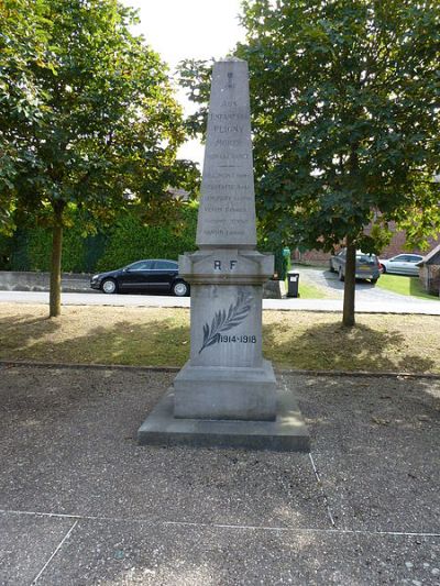 Oorlogsmonument Fligny #1