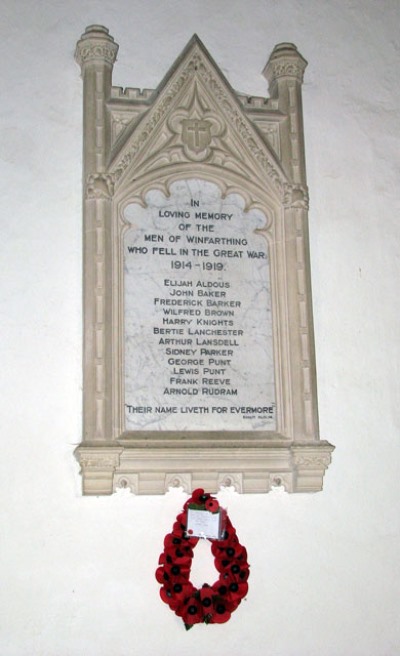 Oorlogsmonument St. Mary Church