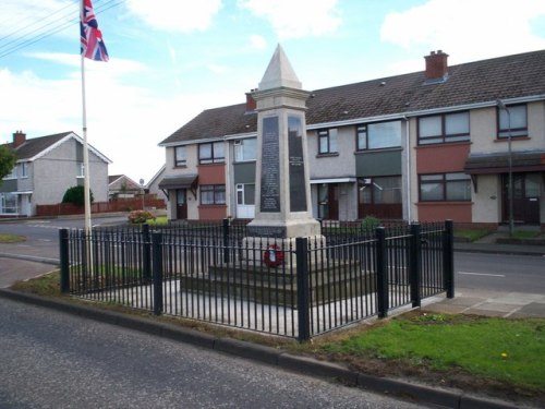 Oorlogsmonument Dollingstown #1